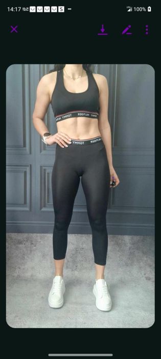 Komplet sportowy rower fitness bieganie rozmiar M