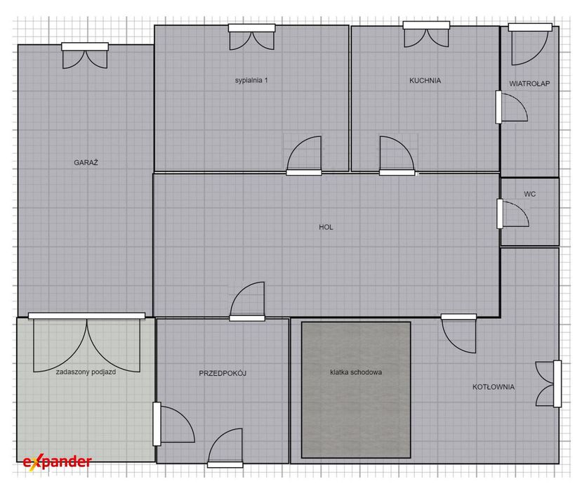 Willa pod Wrześnią na dużej działce 3130m2