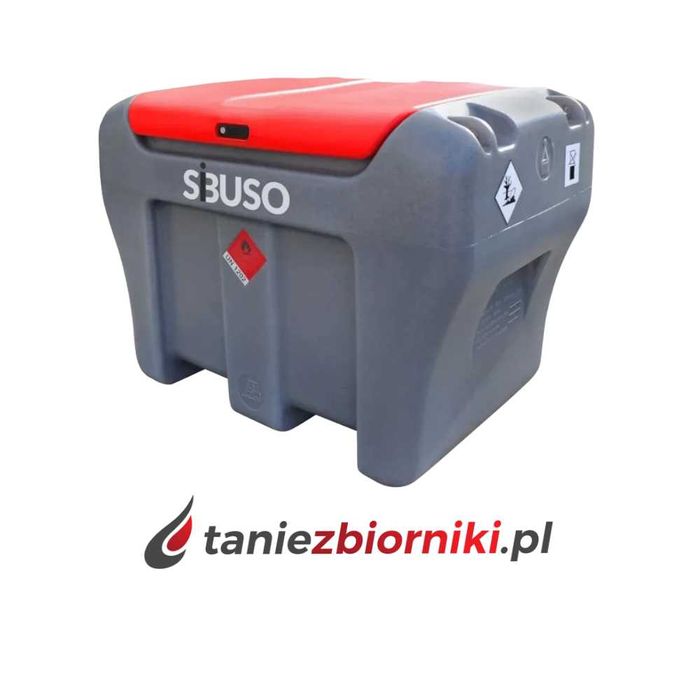 Zbiornik mobilny na olej napędowy Sibuso CM Basic 450 litrów