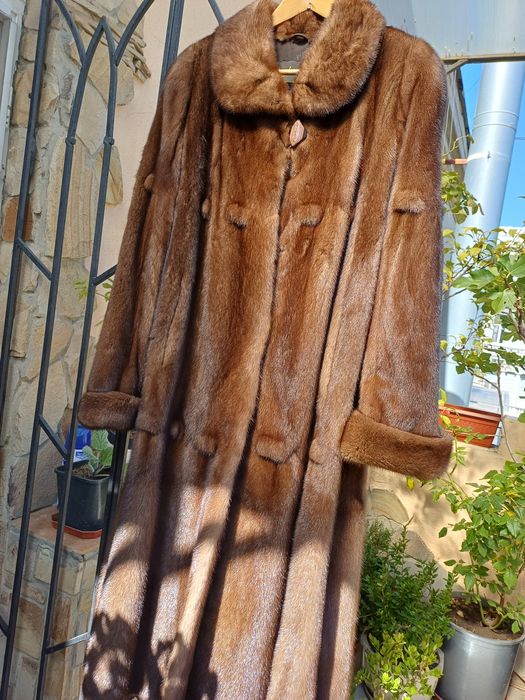 Канадская норковая шуба