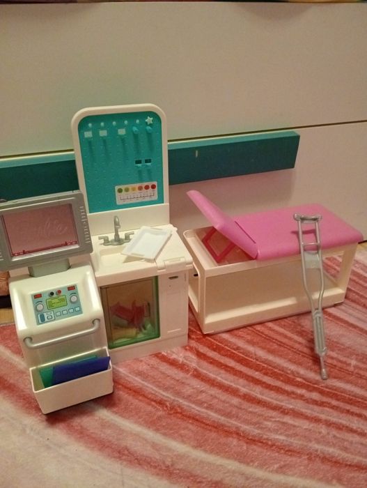 Karetka barbie zestaw