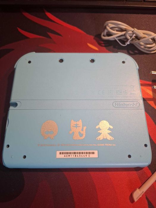 Nintendo 2ds Edição Pokémon modificada 64 GB
