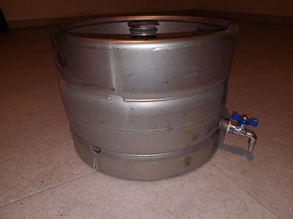 Barril de Inox 20L c/ torneira