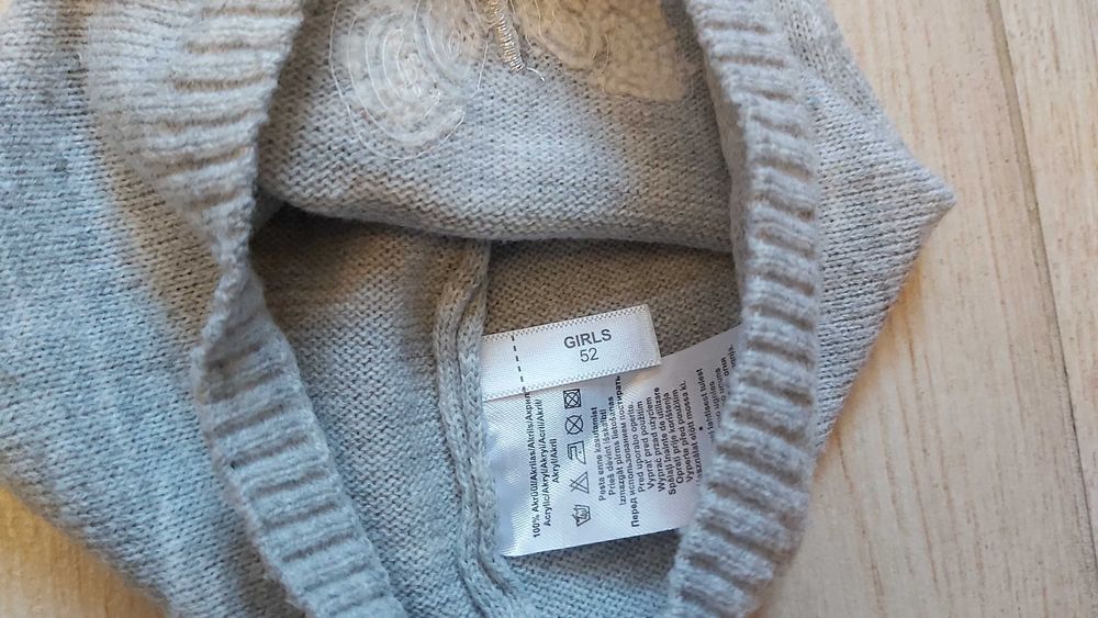 Czapeczka letnia z motylkiem rozm.52 - DARMOWA WYSYŁKA