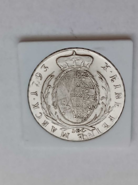 S1 M713, starocie stara moneta Fryderyk August kopia talar 1793