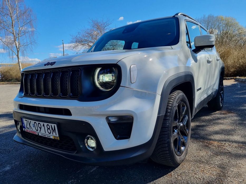 Jeep Renegade LIFT, model 2021 r., super wersja, serwisowany, jeden właściciel