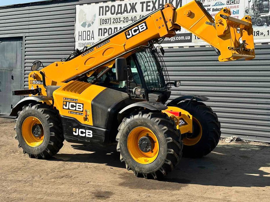 Навантажувач телескопічний б/в 
JCB 535-95, 2015 р/в