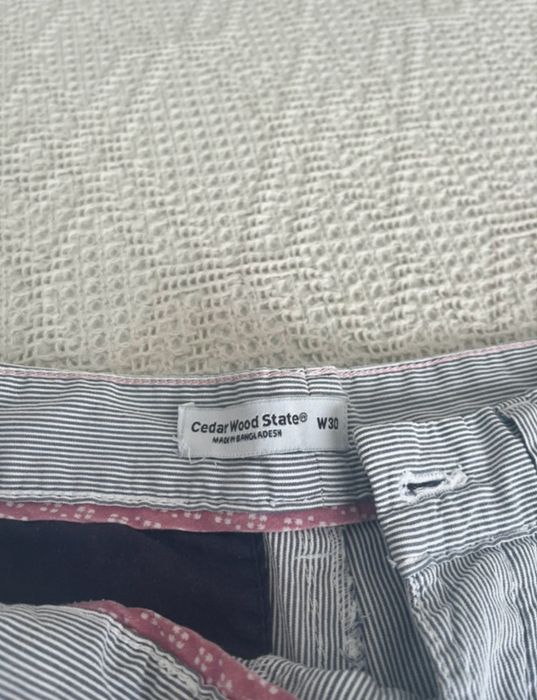 Calções homem riscas
