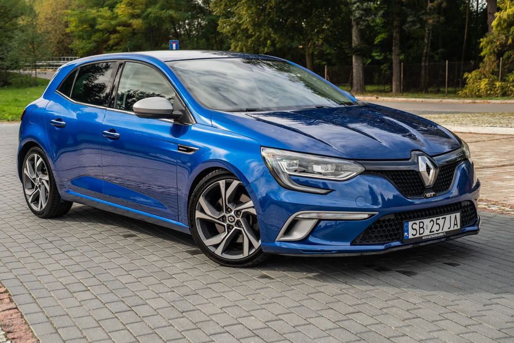 Renault Megane 2016r. 1.6 TCe 205 KM EDC GT Udokumentowany przebieg Bezwypadkowy