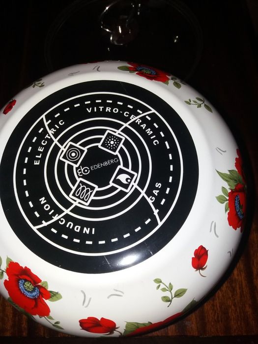 Набор эмалированных кастрюль Edenberg EB-3372-B – 7 предметов