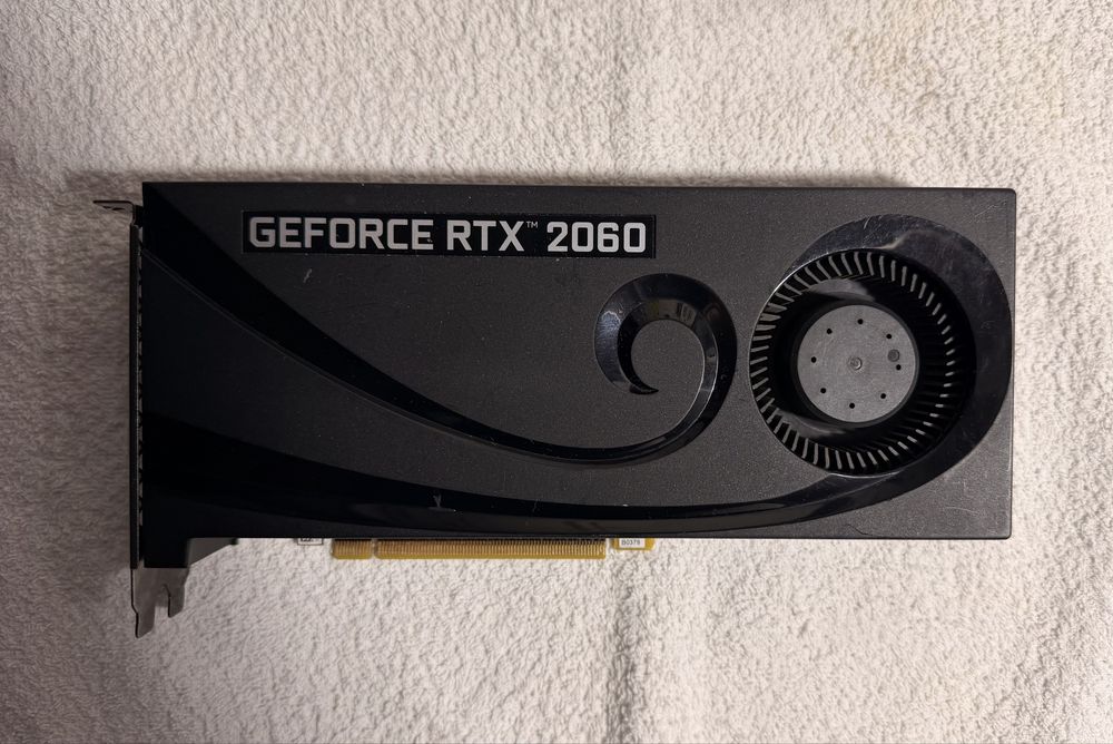 Видеокарта PNY GeForce RTX 2060, 6gb ( Не рабочая )