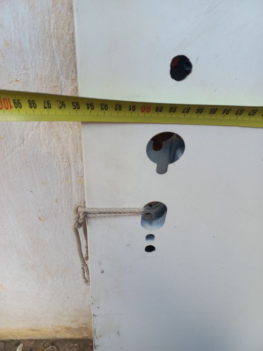 Drzwi zewnętrzne dwuskrzydłowe techniczne