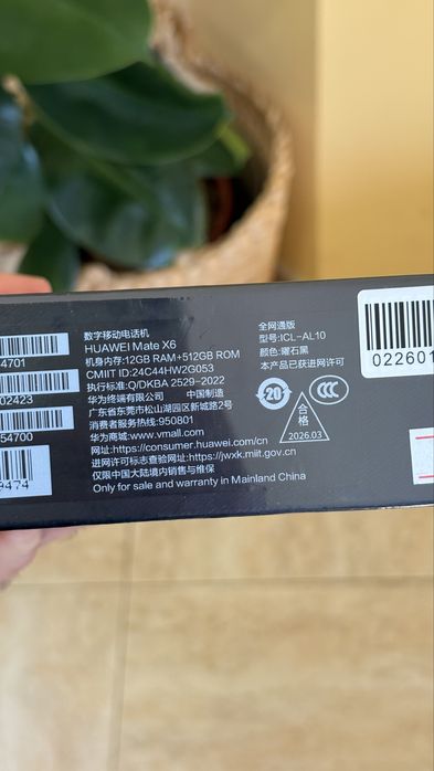 Huawei Mate X6 12GB RAM | 512GB | Novo Selado