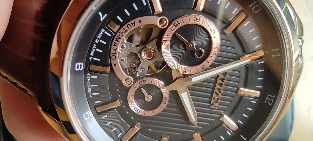 Relógio Citizen automático. Não é Seiko, Tissot, Bulova, Orient