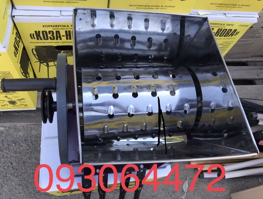 Корморезка, Корморізка "КОЗА-НОВА" ручная Модель 2019 нержавейка !!