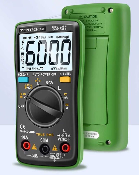 Цифровий мультіметр ZT-100  ZT-102L Новінка!