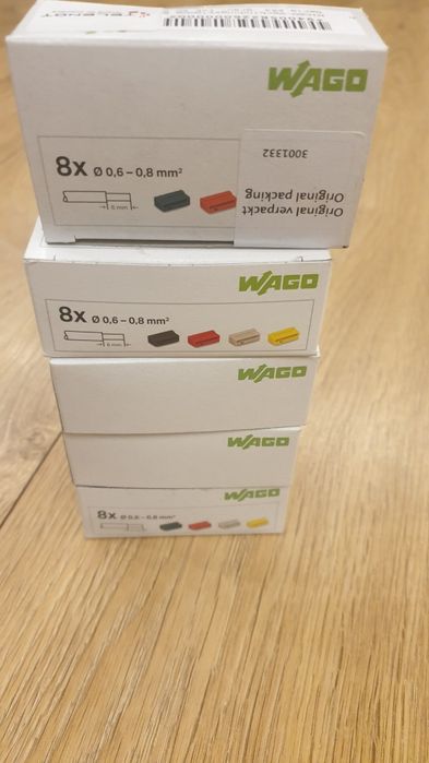 Wago szybkozłączki