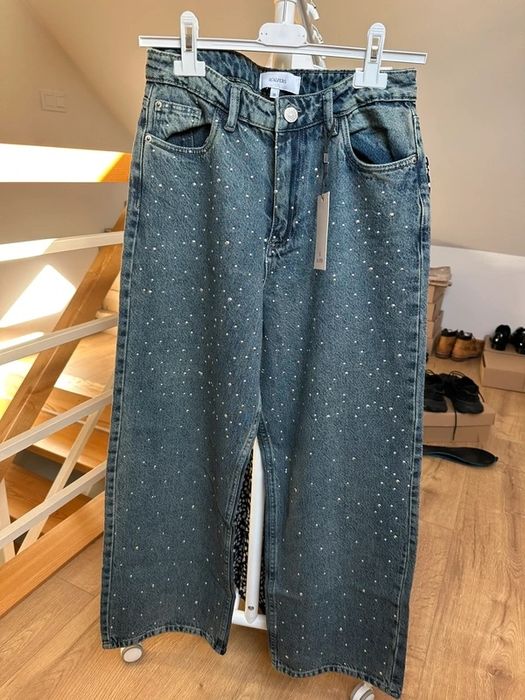 Jeansy wide leg Scalpers S/M