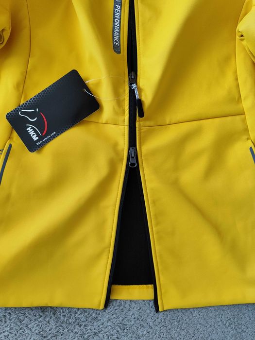 HKM żółty softshell sportowy jeździecki rozm. XS