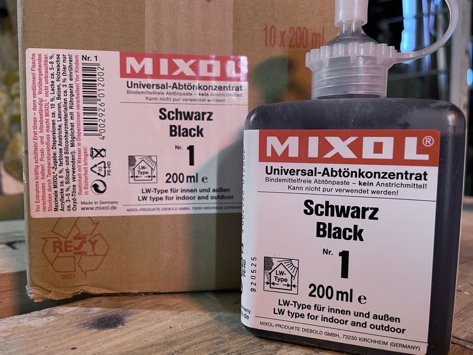 Pigment czarny Mixol LW Nr 1