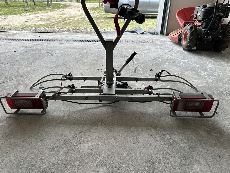 Bagażnik rowerowy Eufab na 2 rowery Uchylny