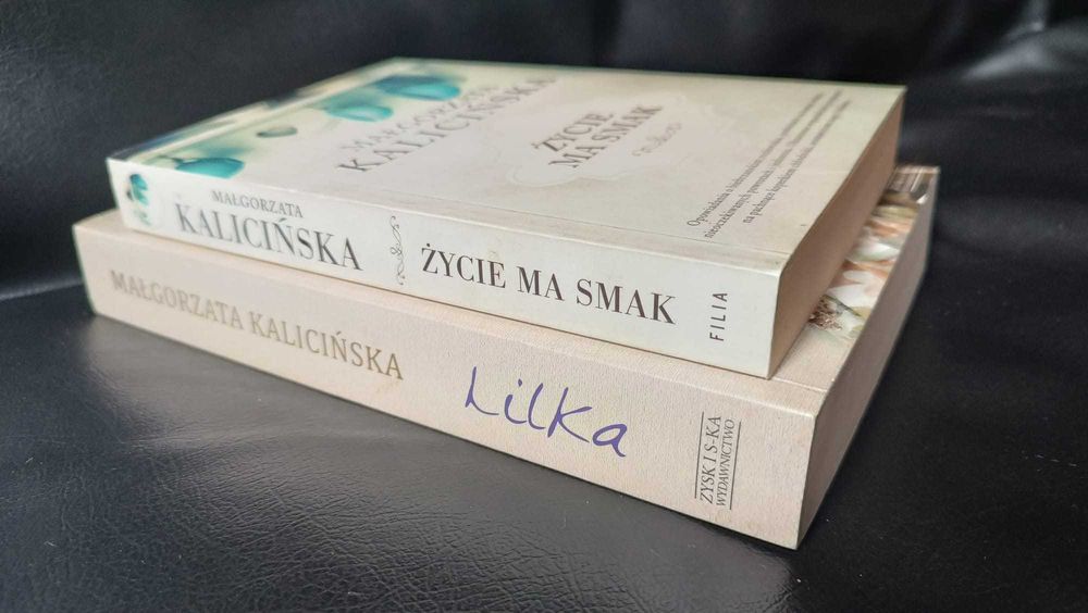 Małgorzata Kalicińska - 2 książki