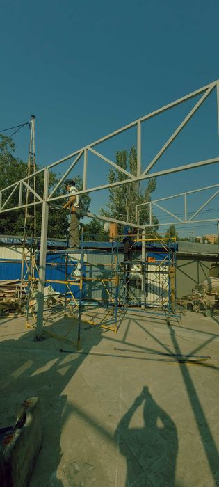 МОНОЛИТНЫЕ РАБОТЫ больших обьемов. Металлоконструкции.