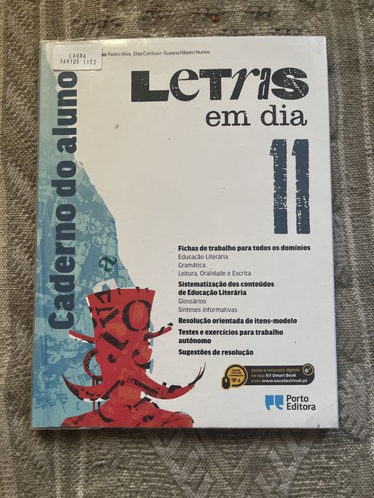 Caderno do Aluno LETRAS EM DIA 11.° ano
