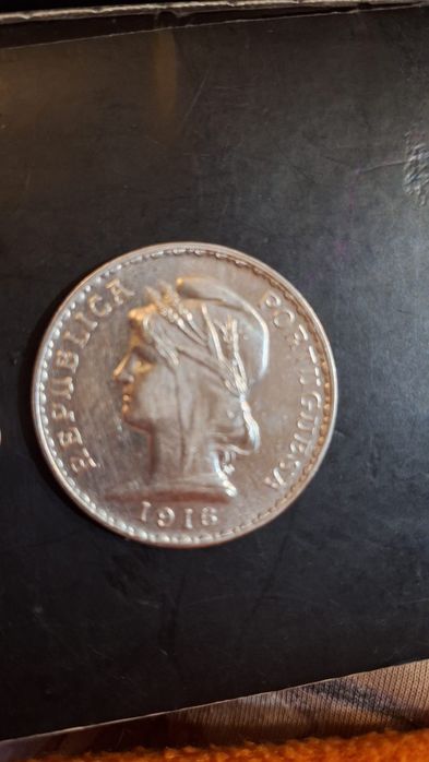 Moeda de 1 escudo Prata 1916