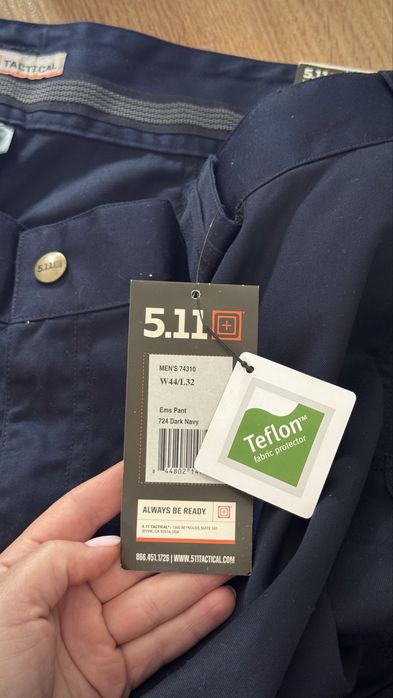 Тактичні штани 5.11 Tactical EMS Pant нові карго темно-сині 44х32 (3XL-4XL)