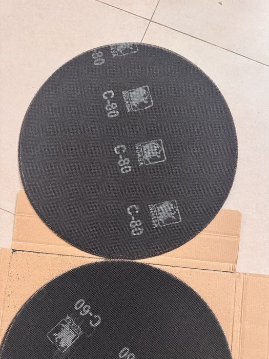 Lote de Discos de Lixa NORTON Durite (13 unidades) – vários grãos
