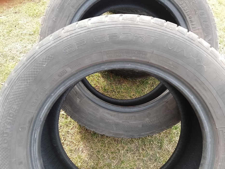 Opony letnie  Dunlop Sport Maxx 225/60/17