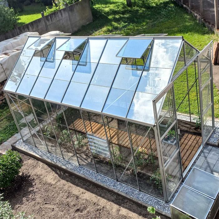 Duża Szklarnia S2020 Laurus Aluminium Szkło Hartowane 12,9m2 Promocja!