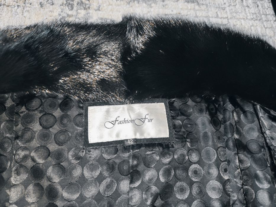 Шуба мутон норка S, 42-44, 36