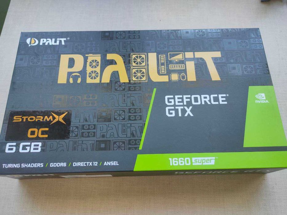 Відеокарта Palit StormX OC GeForce GTX 1660 Super 6Gb 192bit