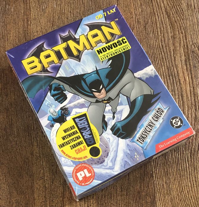 NOWA gra komputerowa BATMAN Toksyczny Chłód PC CD Projekt 2005 BIG BOX