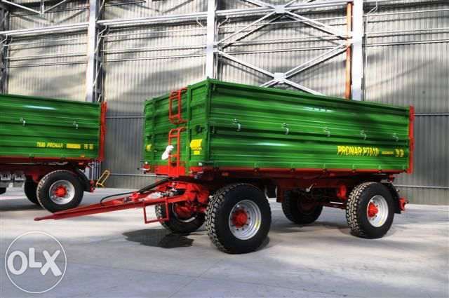 Przyczepa PT610 paletowa 10 t dostępna od ręki w pełnej konfiguracji