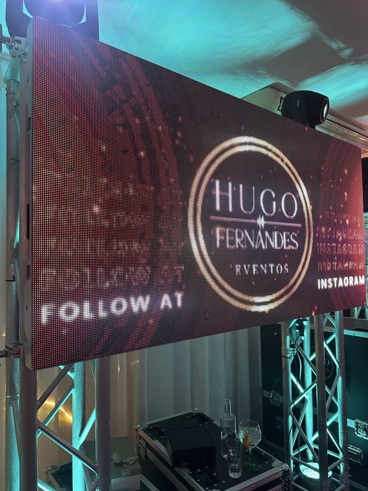 Painel video led 2x1 metros P5 INDOOR não é negociável