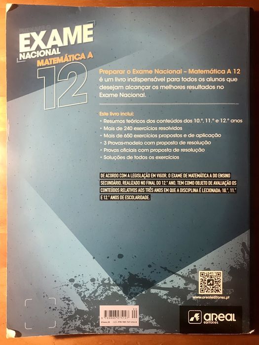 Exame Nacional - matematica A (12°ano)