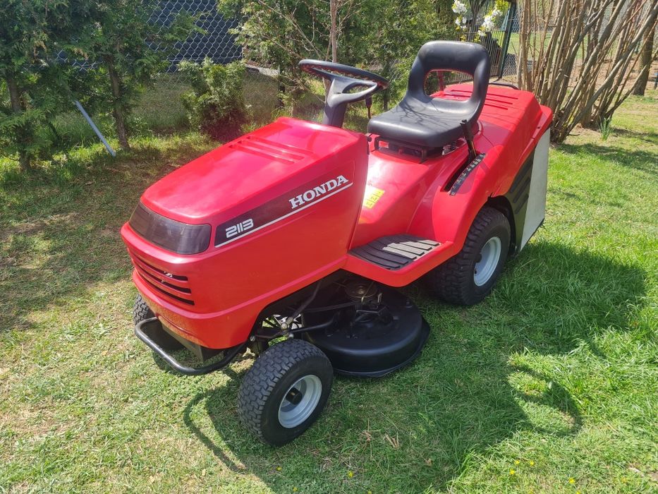 Profesjonalny traktorek kosiarka HONDA 2113 13km silnik HONDA oryginał hydrostatic serwis