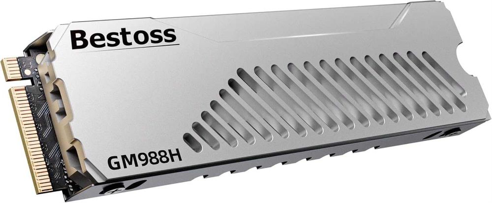 SSD Bestoss M.2 NVMe PCIe Gen4 de 4 TB para PS5 com dissipador de calor