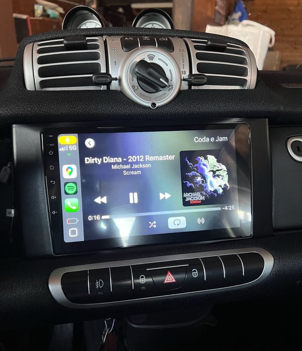 Rádio Smart Fortwo W451 Android (Novo)