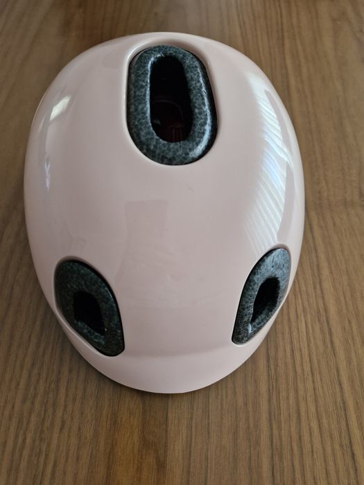 Capacete de criança para bicicleta_cor rosa_como novo_tamanho 44-49cm