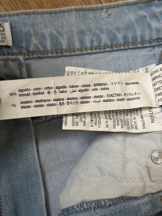 Блакитні джинси Stradivarius 36 розмір
