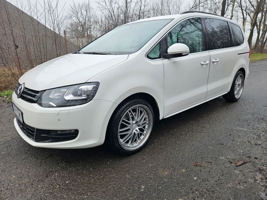 Volkswagen Sharan 2.0 TDI, Xenon, 7-sosbowy, Kamera cofania,