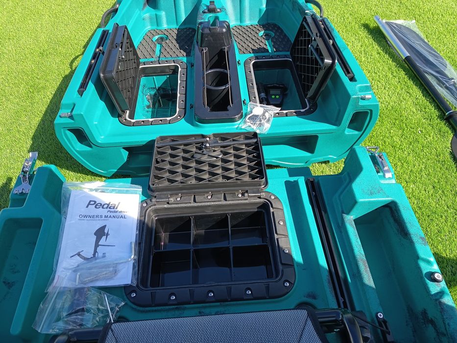 Kayak  modular pesca NOVO pedaleira de helice