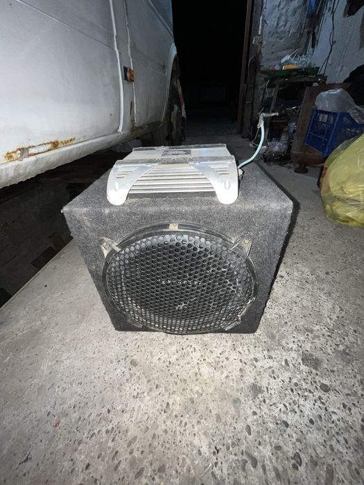 Сабвуфер з динамікол rockford fosgate r15412