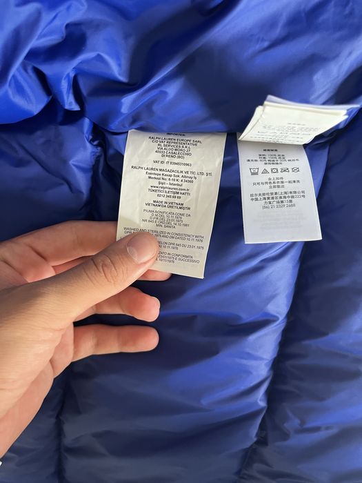 puffer ralph lauren