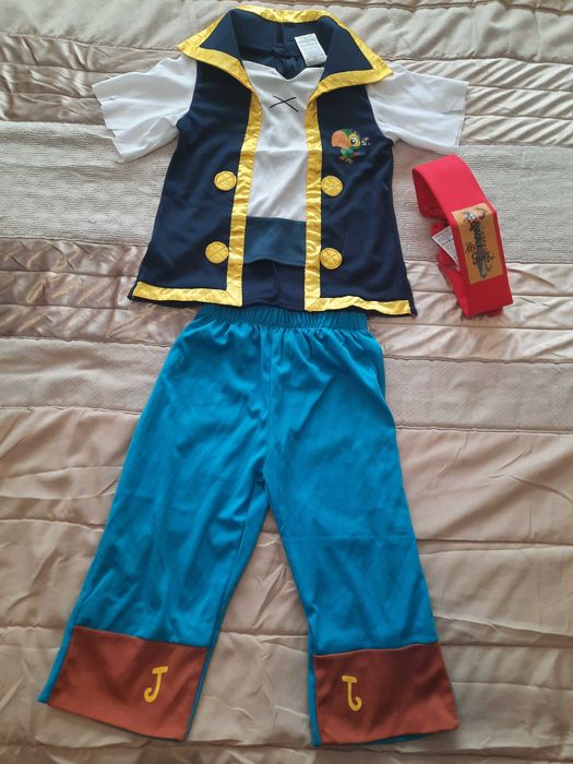 Fato de carnaval criança pirata Jack