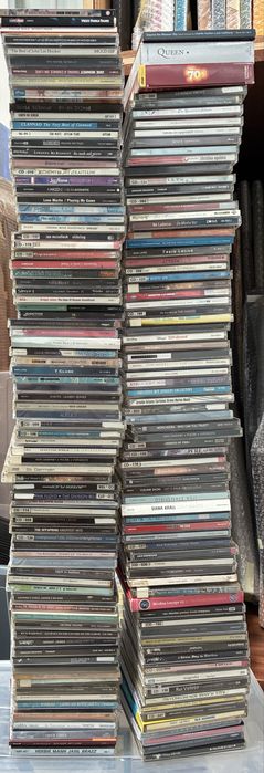 Lote +150 CDs de Coleção Original – Rock, Pop, Jazz, World Music e Nacional